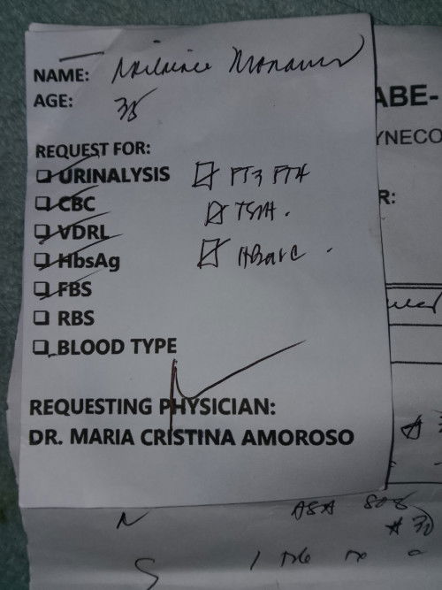Laboratory test