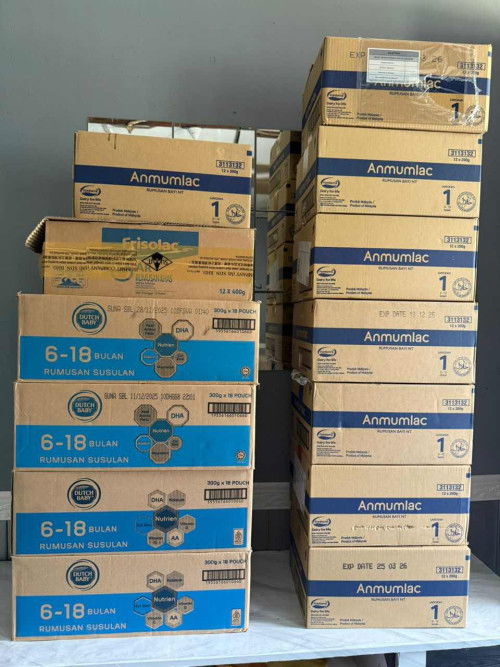 SUSU DUTCH BABY & ANMUMLAC 

kalau ada ibu ibu cari susu yang murah . boleh tinggalkan no telefon ❤️