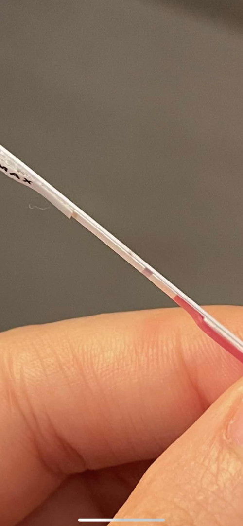 Testpack samar di dlm