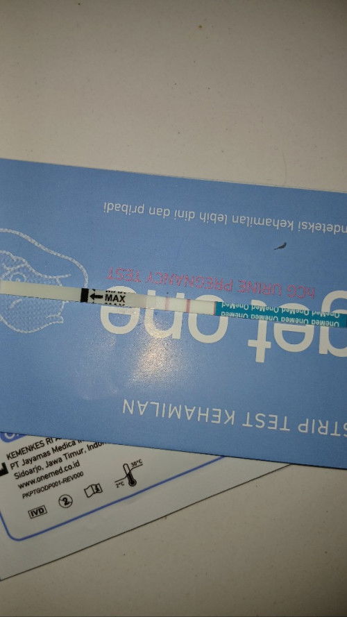 Bun di apk hitungan week4 6day tapi aku tespek masih gari 2 transparan memang gitu atao gimana ya