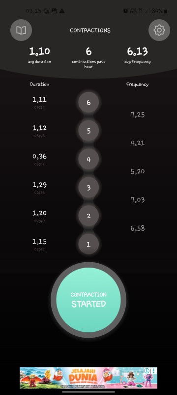 Kontraksi palsu atau bukan