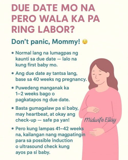 Due date mo na pero wala padin