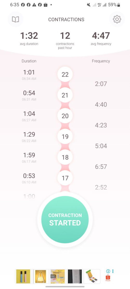 ini kontraksi atau bukan