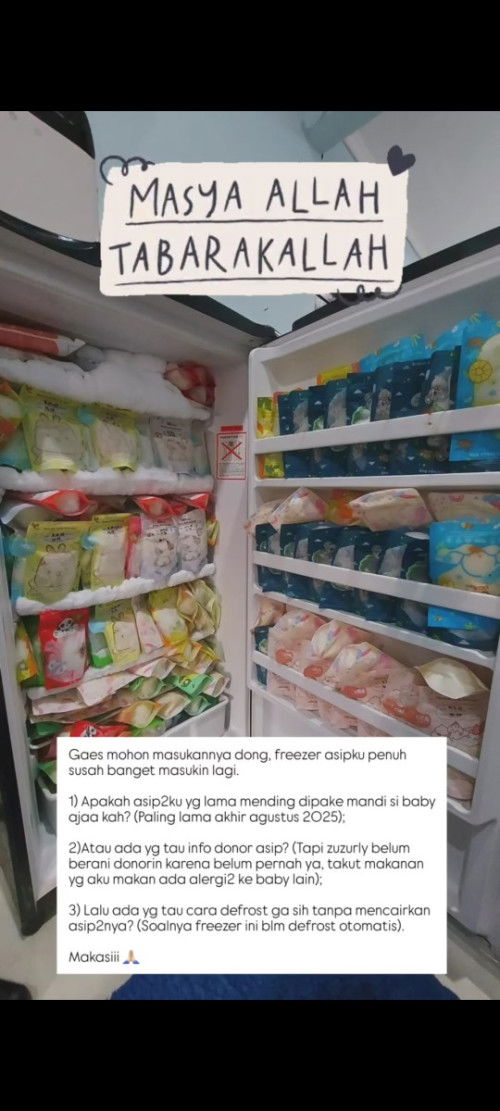 Saran Freezer ASIP Penuh