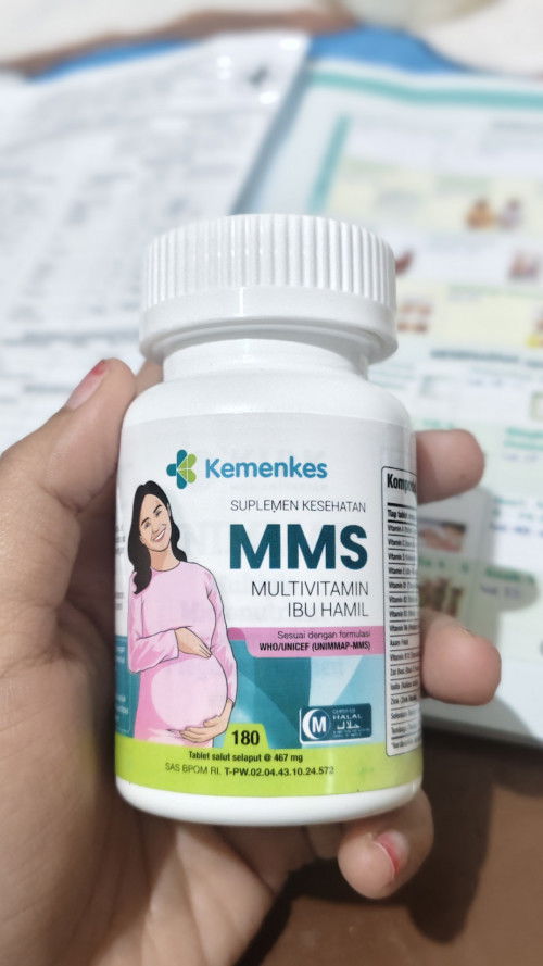dikasih vitamin ini sama pihak puskesmas karena pas ditanya pake vitamin apa, aku jawabnya belum ada