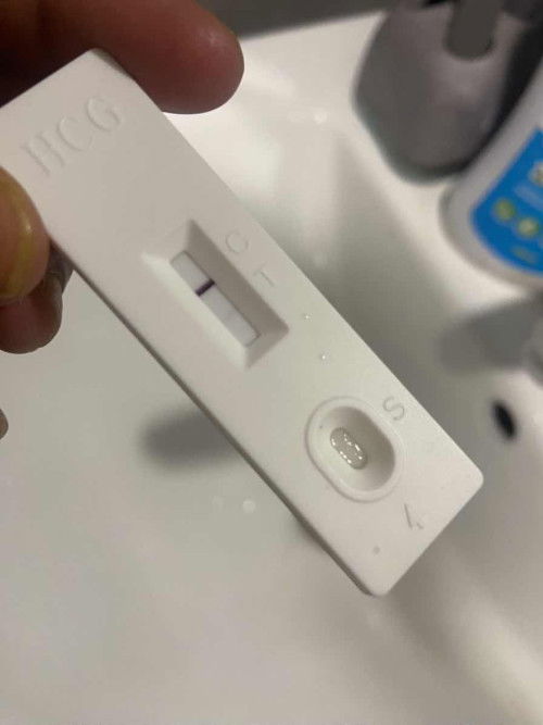 PERIOD 4 HARI LEPAS TAPI HARINI TEST UPT KELUAR SAMAR