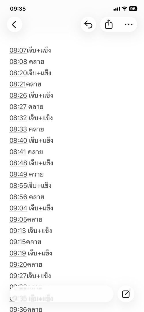 แบบนี้คือเจ็บเตือนใช่ไหมค่ะแม่ๆ