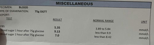 positive na ba for GDM pag ganito ang result