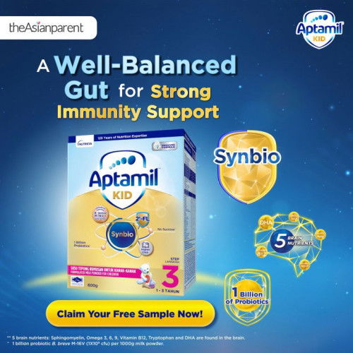 Support Your Little One’s Gut Health with Aptamil™ KID — Get a Free Sample!