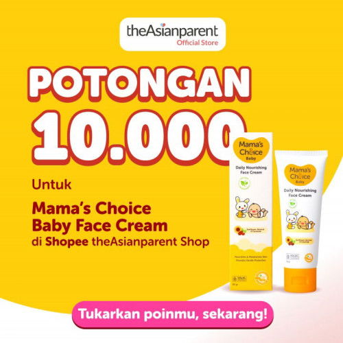 Dapatkan Potongan Rp10.000 untuk Mama’s Choice Baby Face Cream! 😍