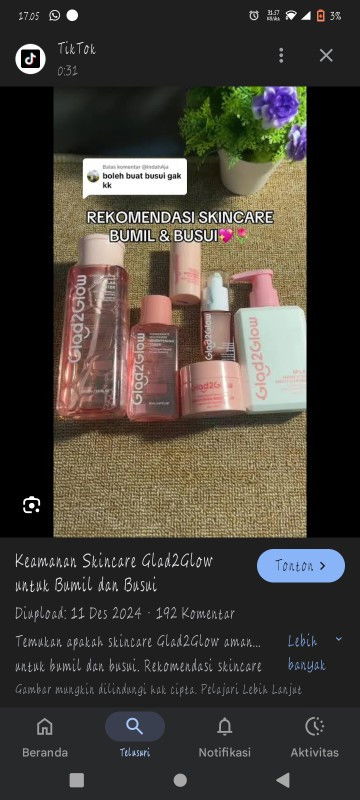 Skincare bumil
