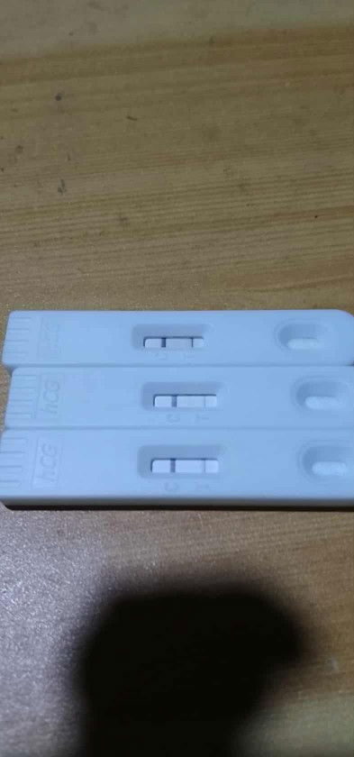 Tatlong beses ko inulit pt ko pero lahat malabo .. posible kayang buntis ako ??