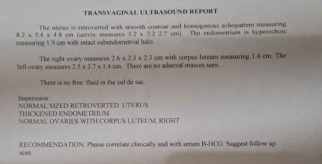 Question: 6 weeks and 6 days.