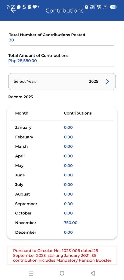 SSS CONTRIBUTION. SANA MAY MAKASAGOT.