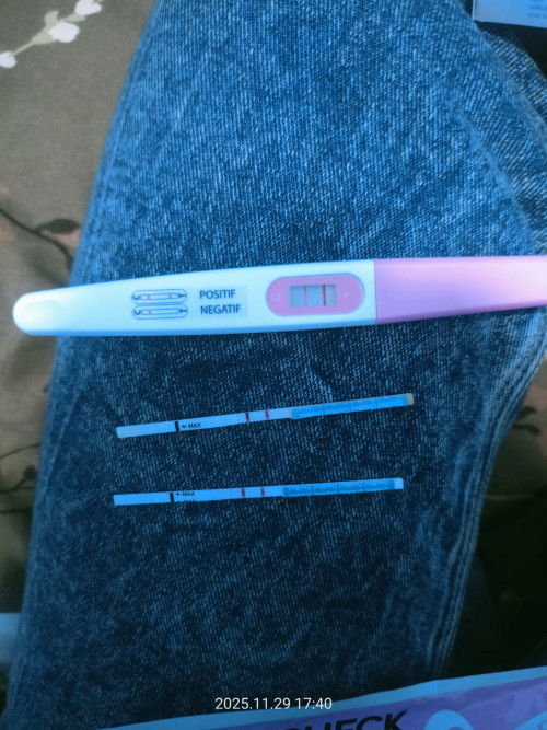 Nikah 5 oktober, baru berani tespek sabtu kemarin dan ternyata Alhamdulillah bun🥹♥️