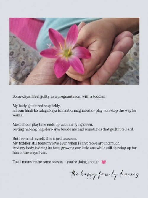 Pregnant mom with a toddler