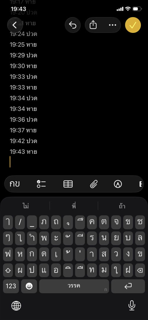 แบบนี้ควรไปหาหมอมั้ยคะ