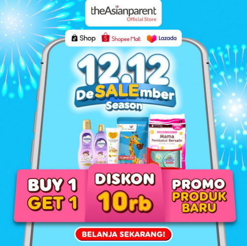 🎉 12.12 DeSALEmber! Bunda Hemat Besar untuk Si Kecil 👶💙