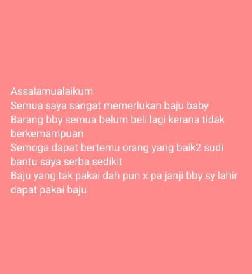 Semoga bertemu orang yang baik2