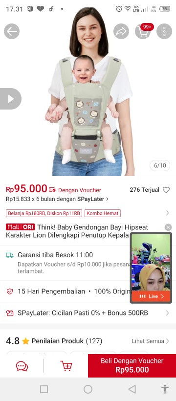 Gendongan bayi