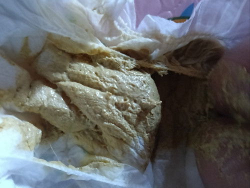 สีอุจจาระ นมผงล้วน