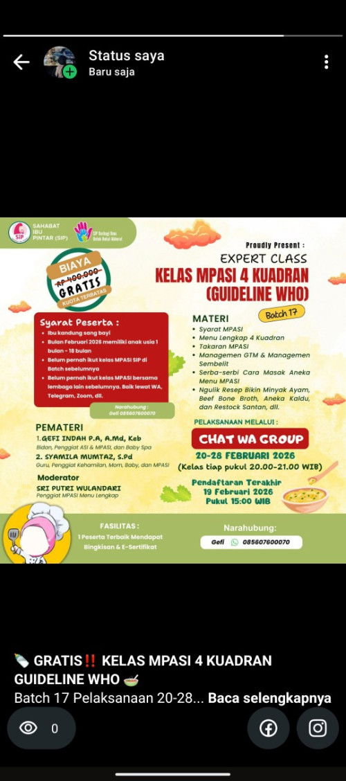 Kelas MPASI
