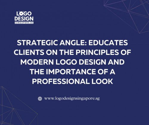 Strategic Angle: Educates clients on the principles of modern logo design and the importance of a pr