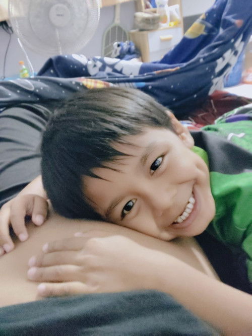 คนพี่ชื่อน้องไตตั้ล  👦🏻
ส่วนคนน้องได้ผู้ชาย  ชื่ออะไรดีคะแม่ๆ
#18week #ท้อง2 ❤️