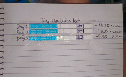 nag test Ako para sa ovulation ko!