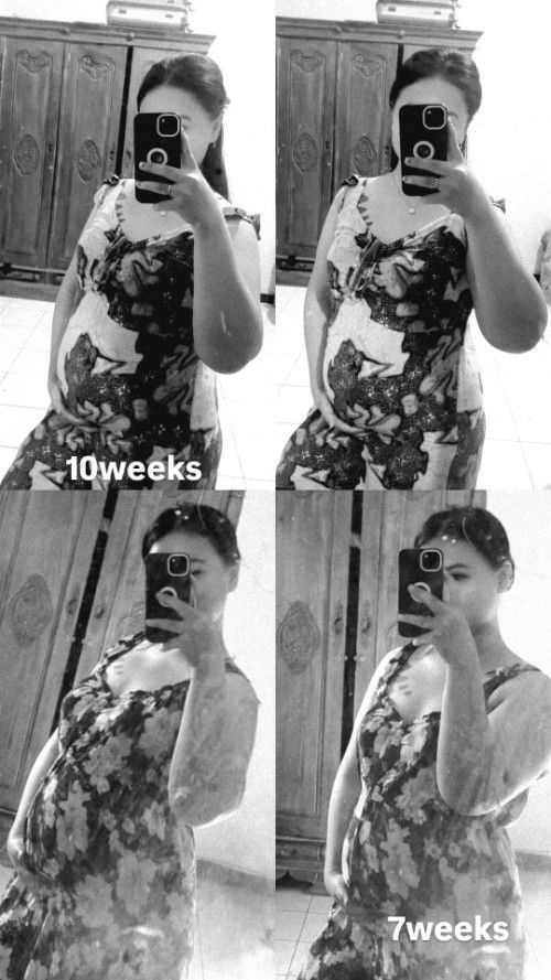 Begitu cepet perut ini tumbuh