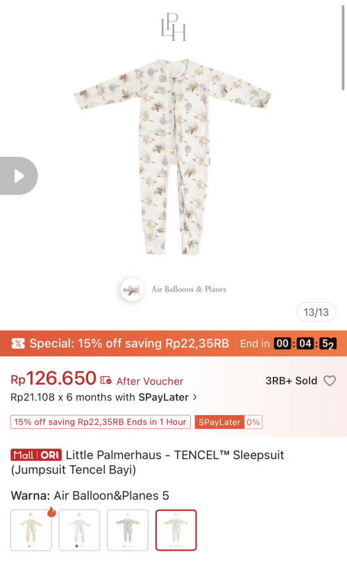 Preloved Free (Piyama Bahan Tencel)