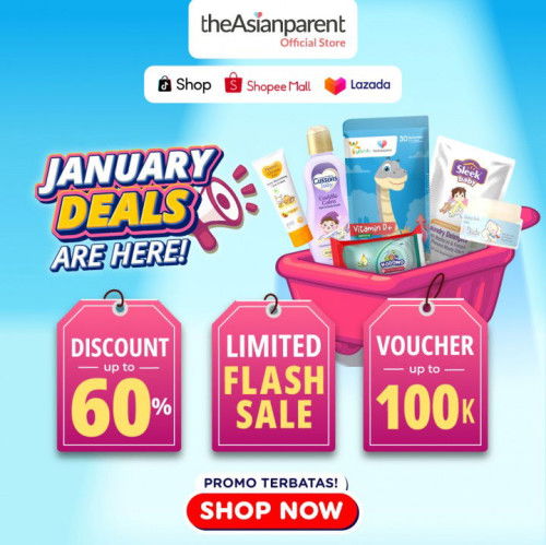 Promo Januari untuk Si Kecil 👶