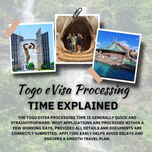 Togo eVisa processing time.
