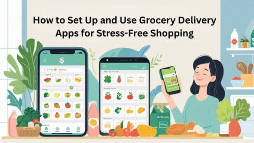 How to Set Up and Use Grocery Delivery Apps for Stress-Free Shopping