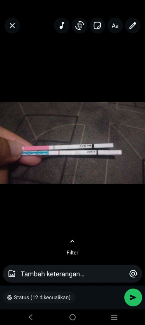 Aku masih ragu hamil atau tidaknya