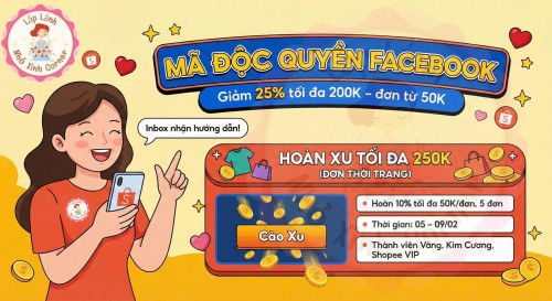 Tặng mã Shopee giảm 25% tối đa 200K