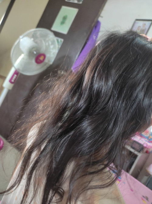 Dry hair, kulot