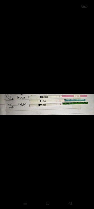 Tespack positif atau negatif