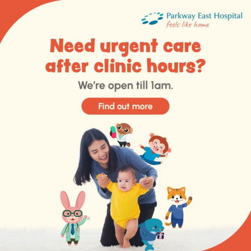 Did you know Parkway East Hospital is a one-stop paediatric centre?