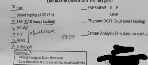 Hi meron naba pinag laboratory na ng OB nila at 8 weeks?