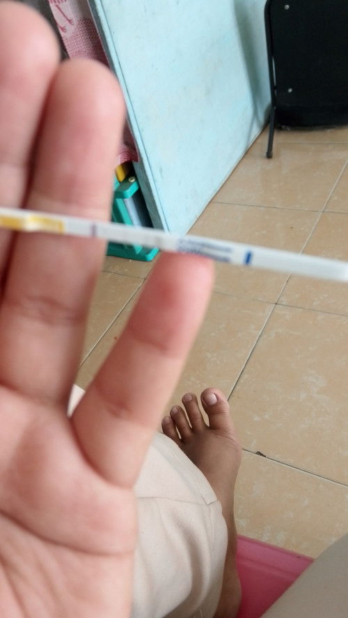 Mau tanya bunda kemarin aku tespek garis satu pagi tadi aku tespek lagi garis 2 ini beneran positif