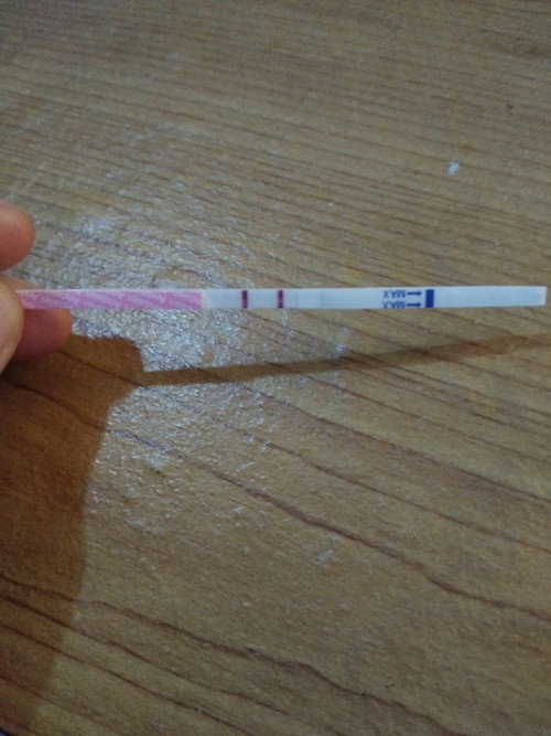 hpht nya tgl 25 januari, test peck garis 2 tp ngga ngerasain ap², ky normal aja sakit cm pinggang