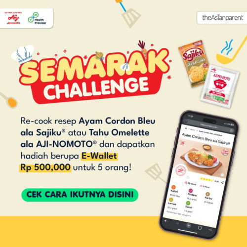 🔥 Masak Buat Si Kecil Bisa Dapet 500RB? Ikut SEMARAK Challenge! 💸🍳