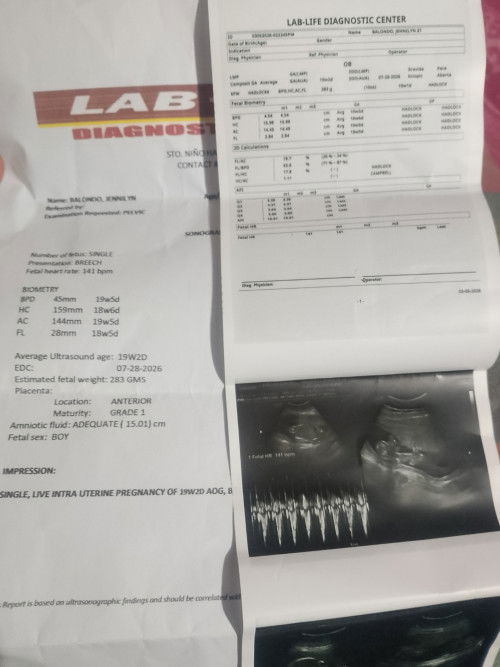 3rd boy padin daw po 19 weeks 2 days