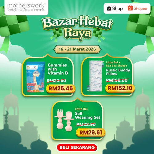 Mama bijak pilih masa untuk berjimat 💛