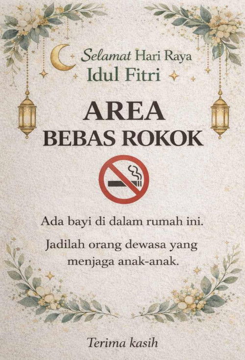 Pasang ini dirumah waktu lebaran nanti too much gak yaa bun