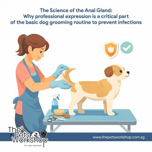 The Science of the Anal Gland: Why professional expression is a critical part of the basic dog groom