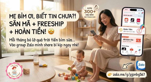 Đừng mua Shopee/Tiktok nếu mom chưa biết Hoàn Tiền