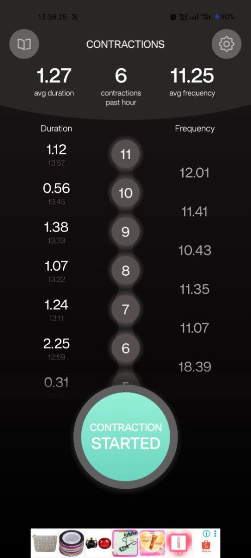 Perut kenceng di usia kehamilan 39 weeks