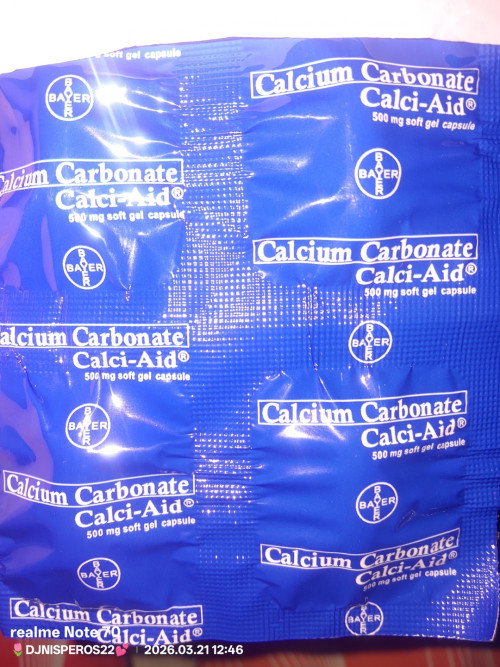 Calcium carbonate (calci-acid)
